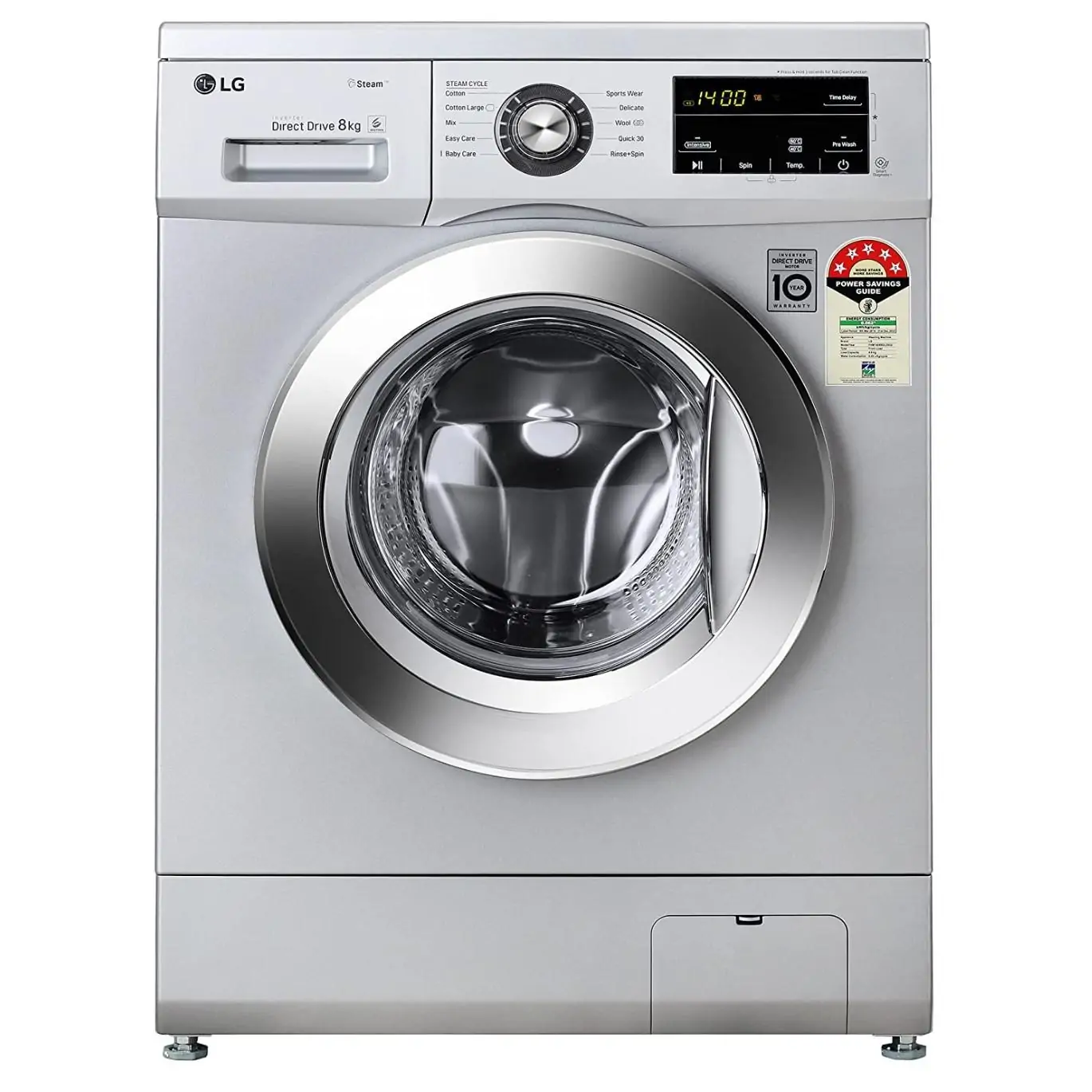 LG 8kg Front Load Washing Machine